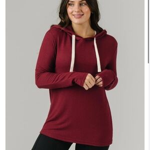 Zyia Claret Favorite Boyfriend Hoodie